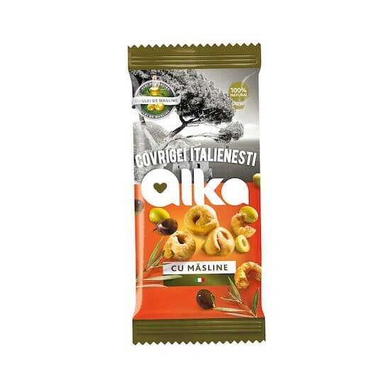 Covrigei italienești cu măsline Alka, 100g Engros
