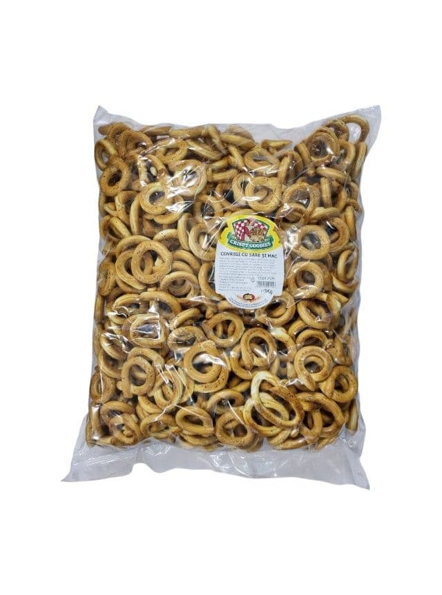 Covrigi cu sare si mac 3 kg