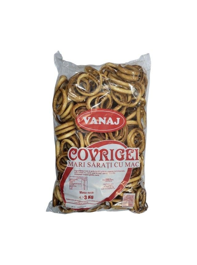 Vanaj covrigi, Engros, cu mac 3 kg