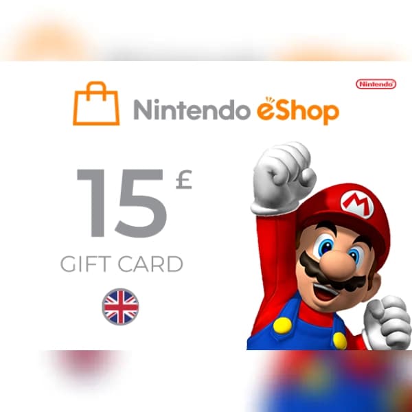 Nintendo eShop Card 15 GBP Key - UNITED KINGDOM