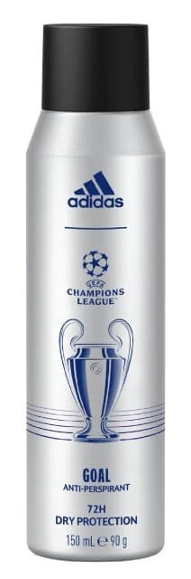 ADIDAS Uefa Champions League Goal Spray antiperspirant pentru bărbați 150ml