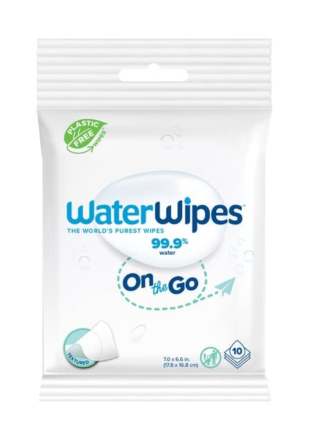 Șervețele hidratante WaterWipes On the Go 10 buc