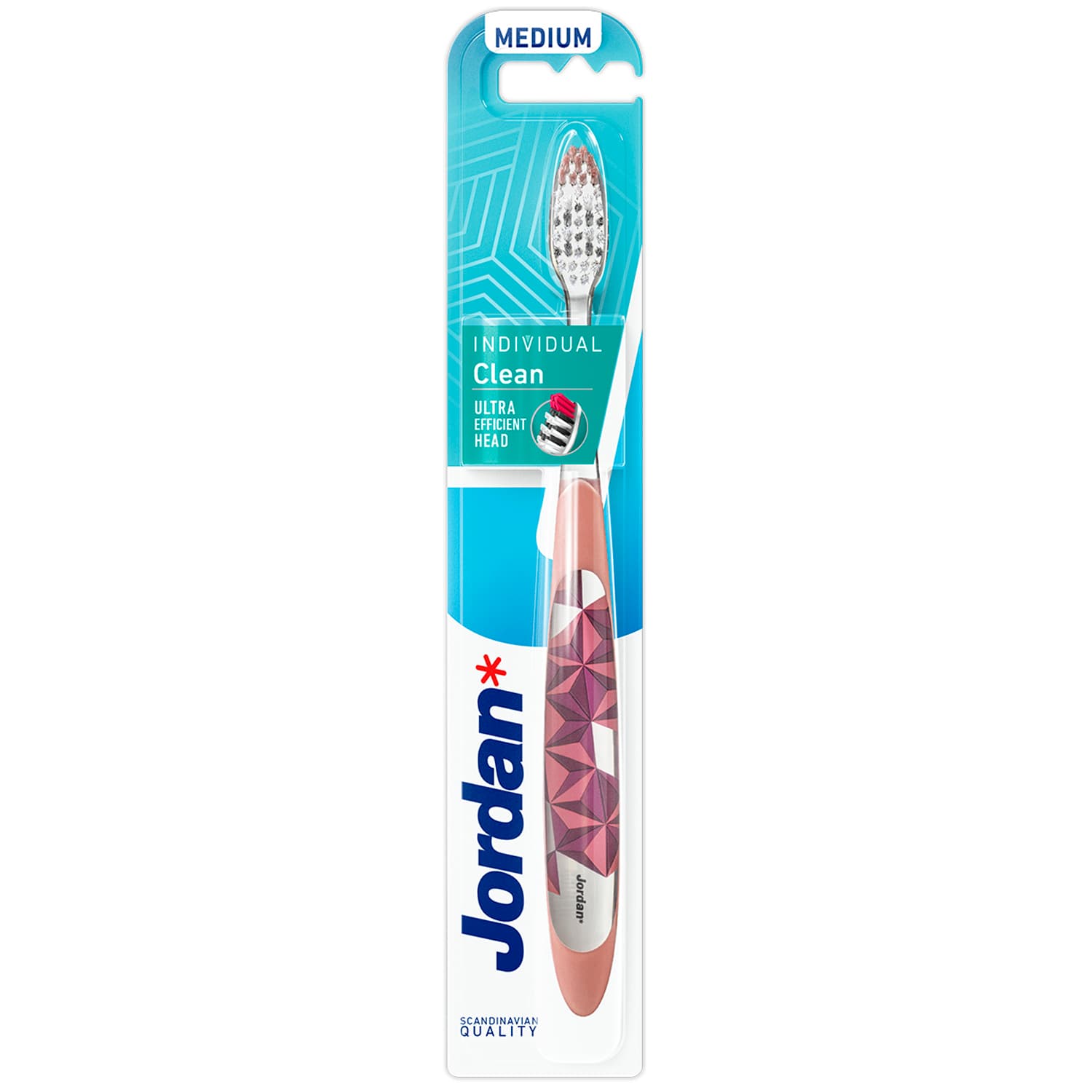 Periuța de dinți Jordan Individual Clean Medium