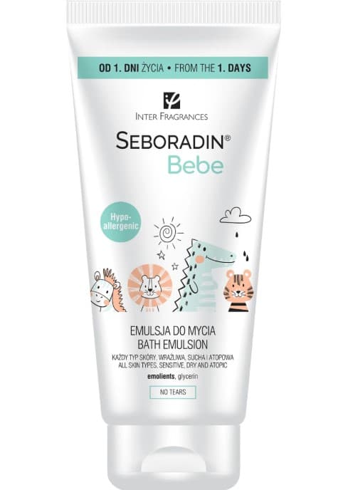 Seboradin Bebe Emulsie de spălare corporală pentru copii 200ml