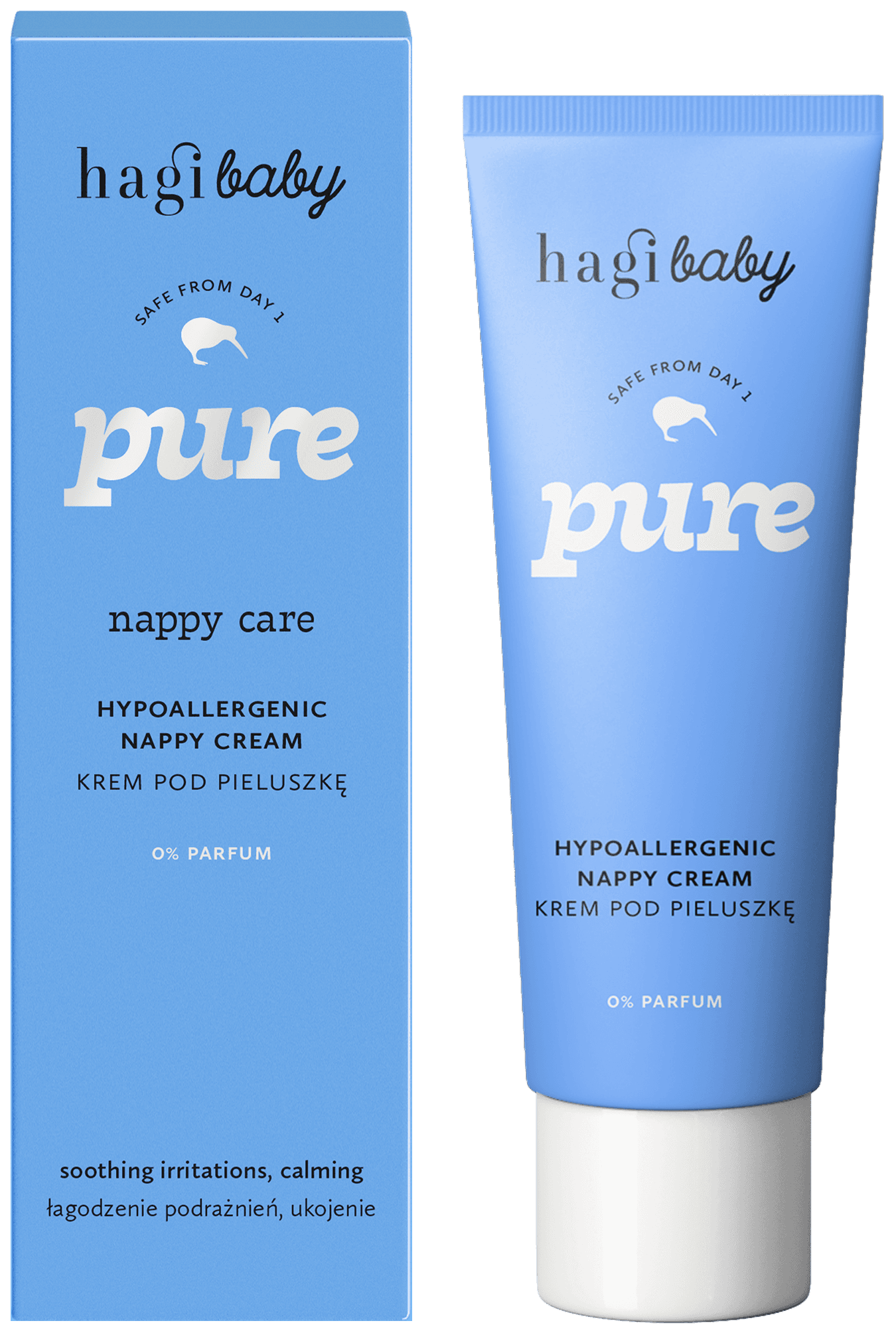 Hagi Baby Pure Hypoallergenic Nappy Cream 75ml