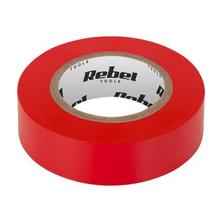Banda izolatoare 0.13mm x 19mm x 9m Rosu, NAR0425