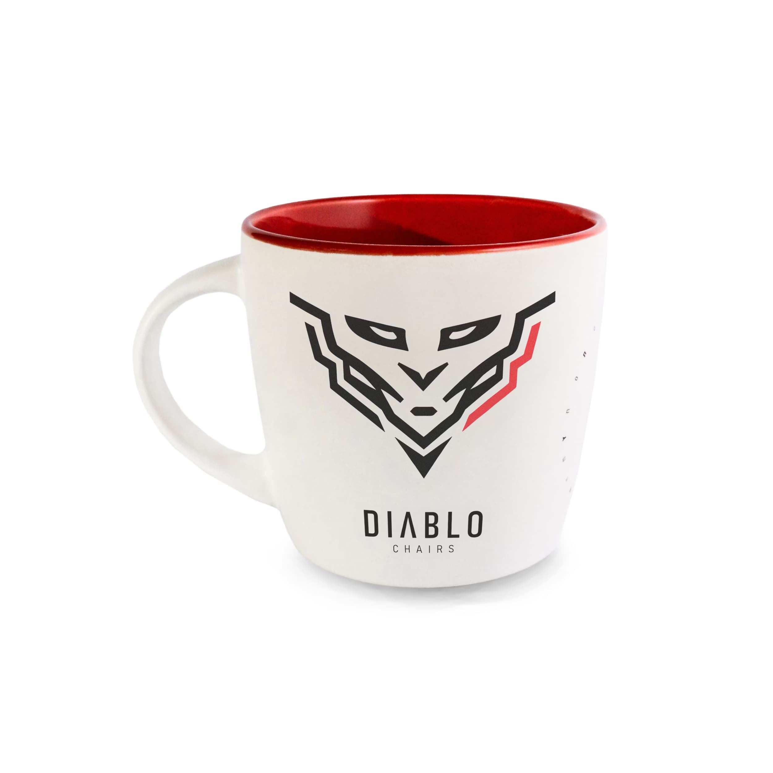 CANĂ Diablo Chairs alb/roșie