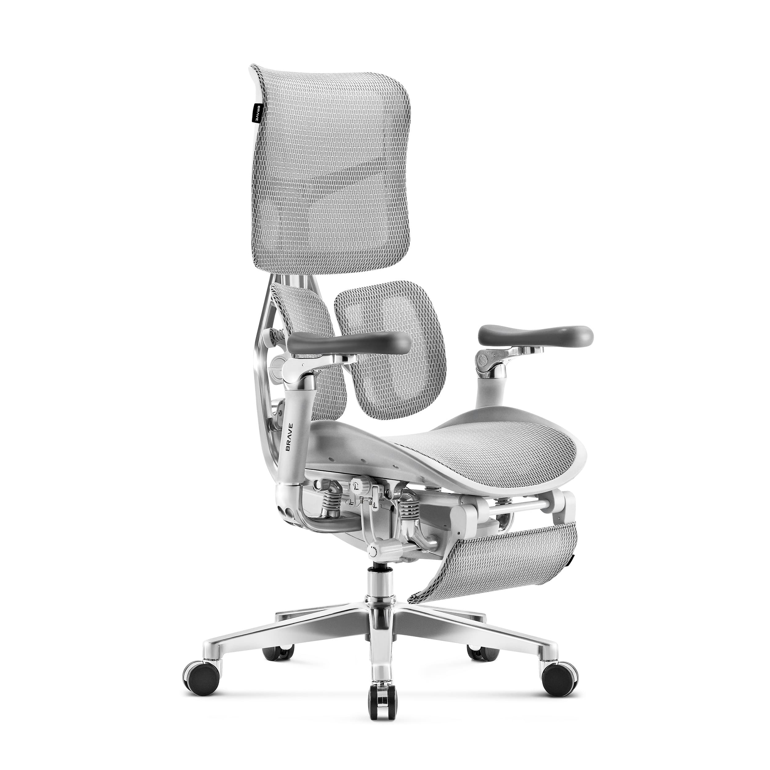 Scaun de birou BRAVE V-Kinetic: gri