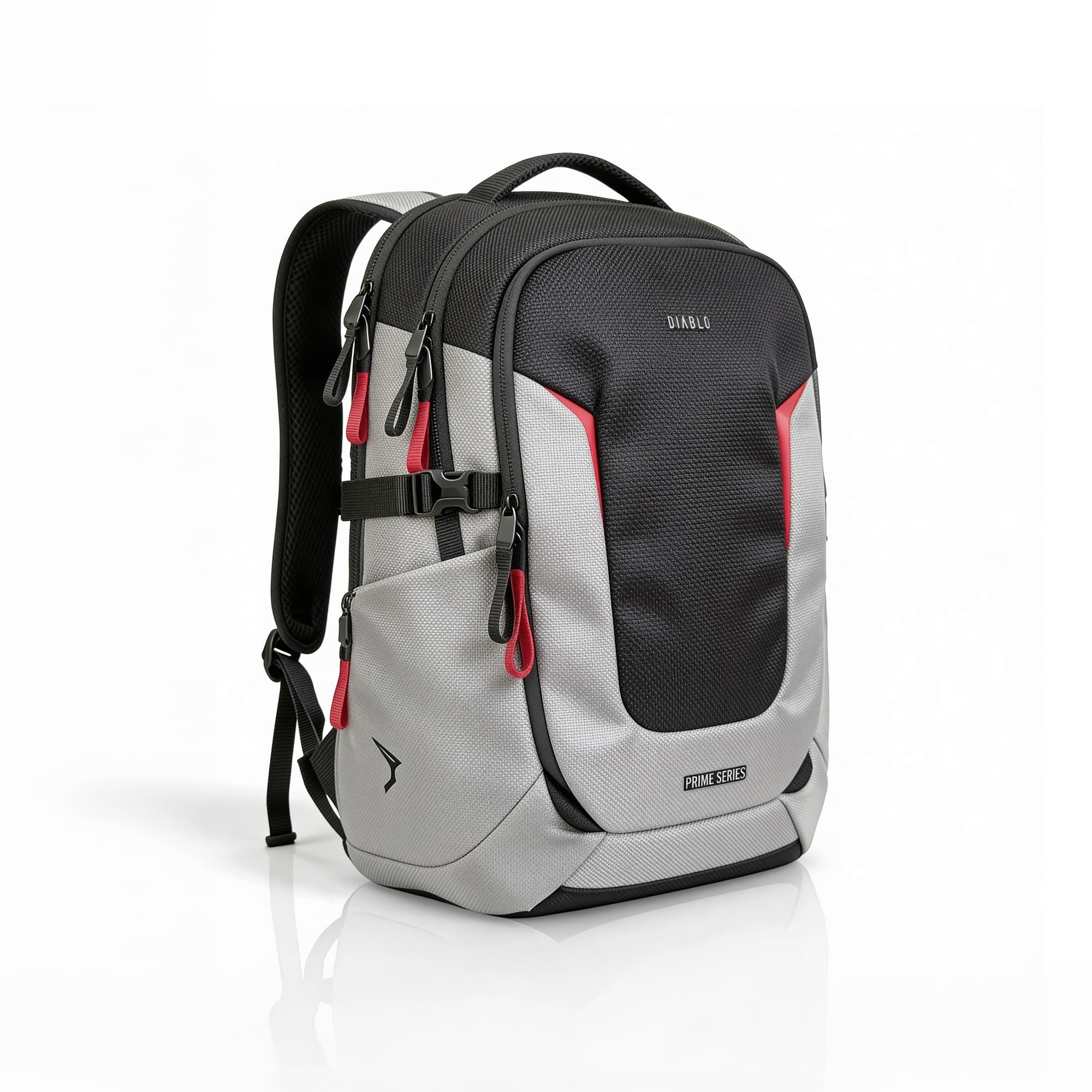 BACKPACK BLACK-GREY NIGHTWOLF MOON H480*W320*D180