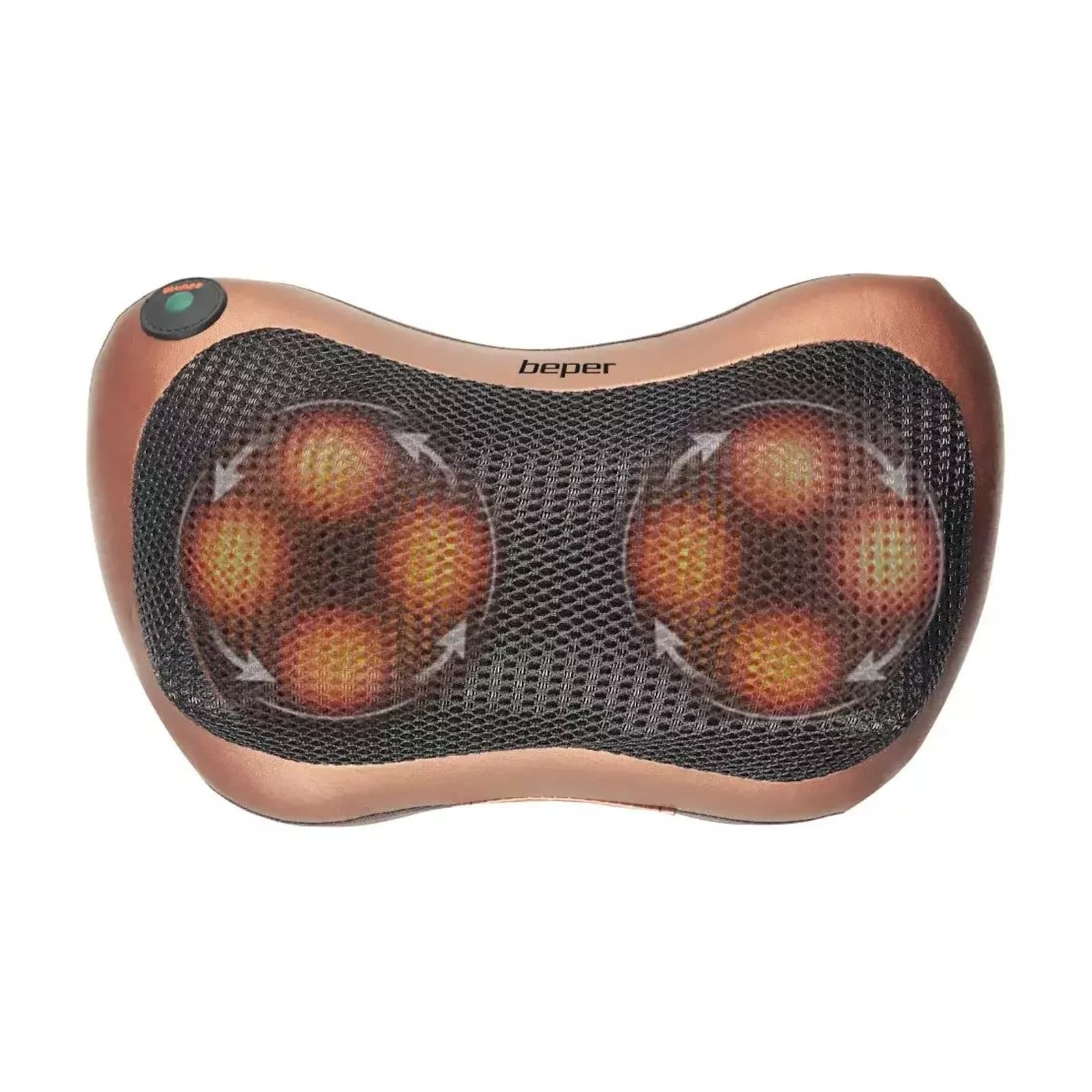 Perna de masaj Beper 40.501, 20 W, 4 role de masaj, Vibratii, Maro