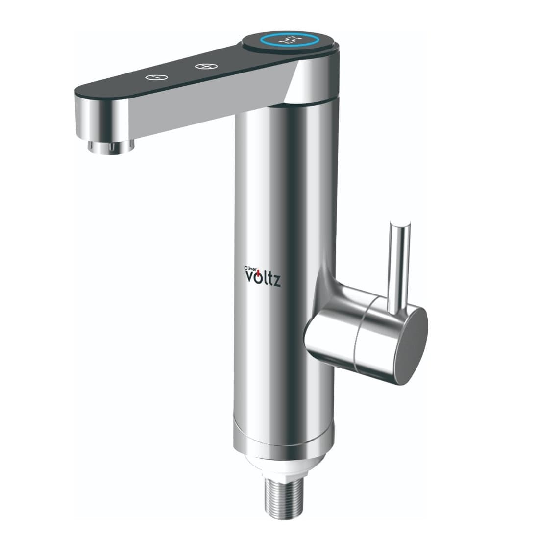 Robinet inalcalzire apa instant Oliver Voltz OV57100F, 3300 W, Blat, Control tactil, Afisaj, Inox
