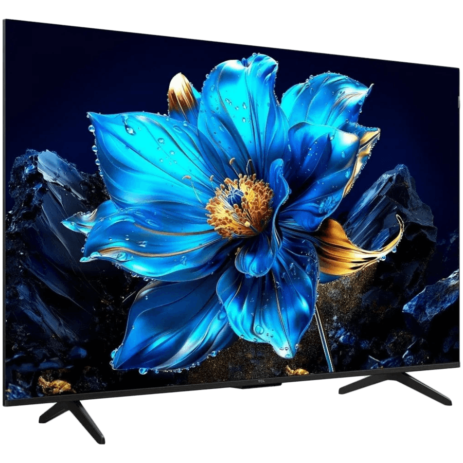 Smart televizor TCL 55P7K, 55″ (140 cm), QLED, 4K UHD 3840×2160, Clasa F, Google TV, Wi-Fi, HDR10+, Negru