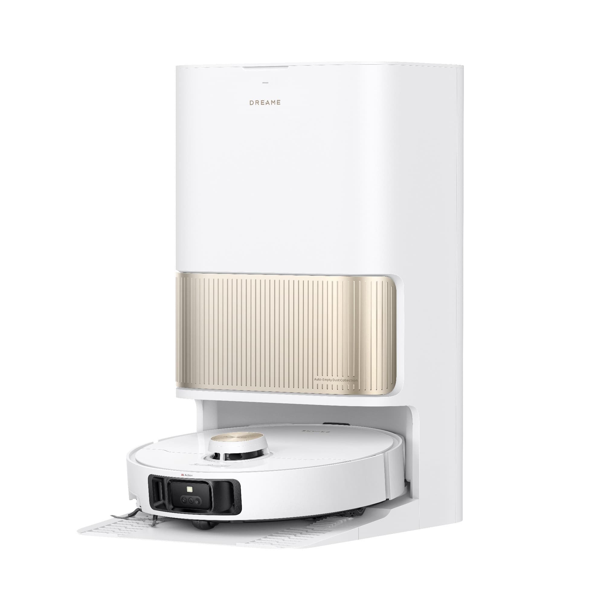 Aspirator robot Dreame L40s Pro Ultra RLL74CE, 19000 Pa, 5200 mAh, 60 W, Pana la 168 m², Statie de incarcare, golire automata si autocuratare,