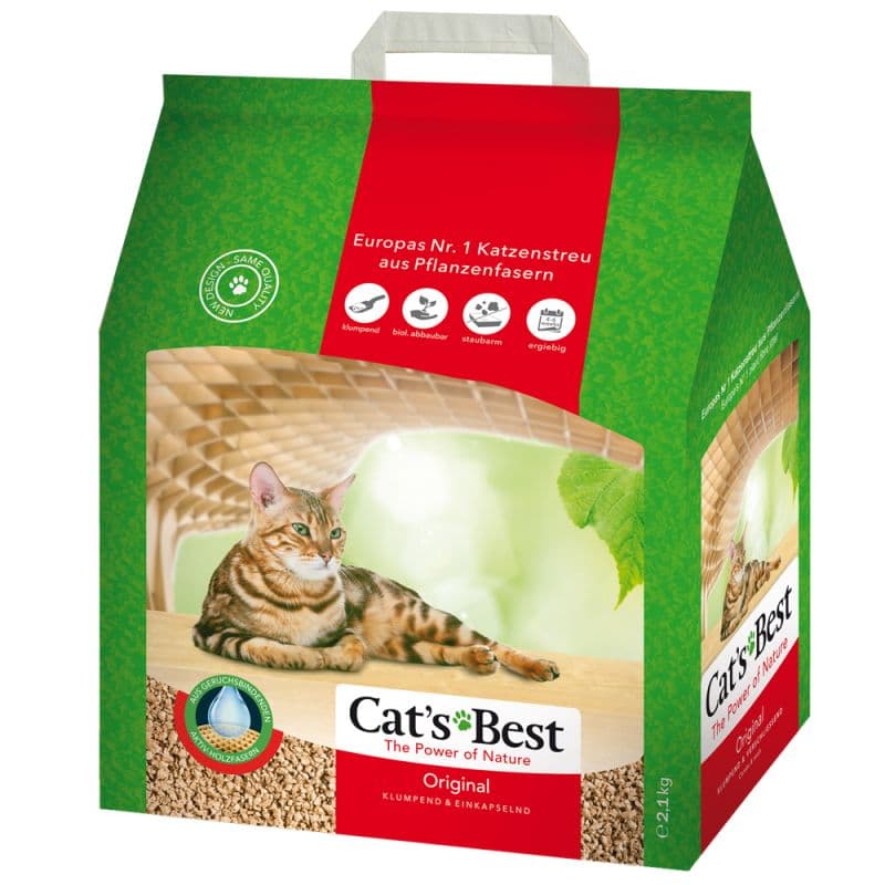 JRS Cat’s Best Original 5 L asternut lemn pisica