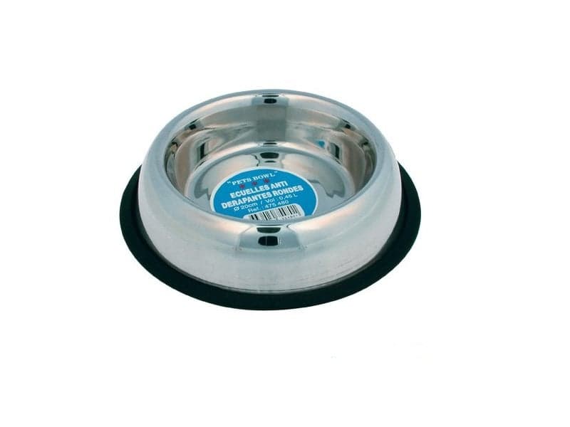 ZOLUX Bol inox pentru caine, cu baza antiderapanta 24 cm