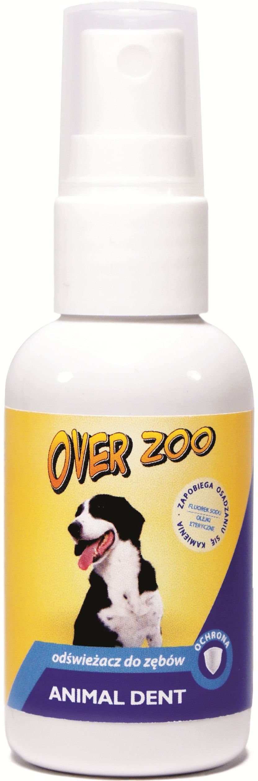 OVER ZOO Solutie pentru curatat dintii la carnivore 50 ml