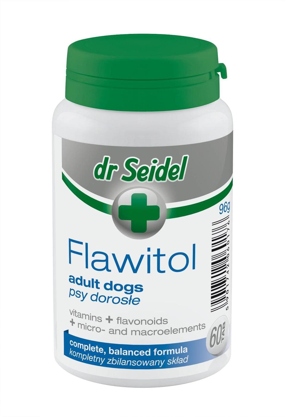 DR SEIDEL Flawitol câini adulți multivitamine întreținere 60 tablete