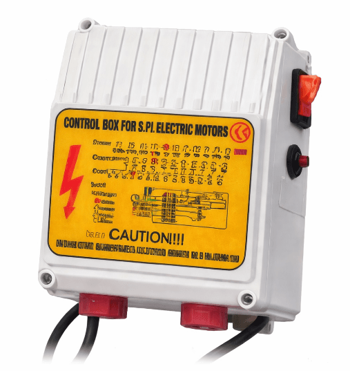 Cutie de control pentru motoare electrice IP44 protectie apa si praf 0.37 de 3 kW