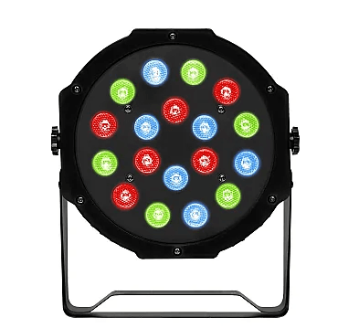 Proiector PAR 18 LED-uri Lumini Scena JOC de lumini Dj sau Club Reflector 18 LED RGB cu proiectie lumini