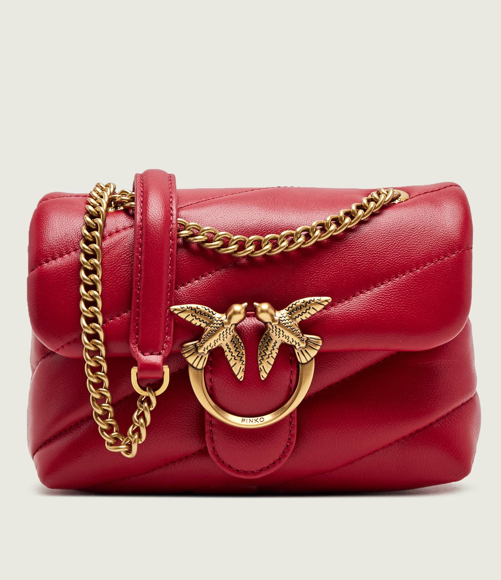 Pinko De piele geantă pe umăr Love Puff Baby
