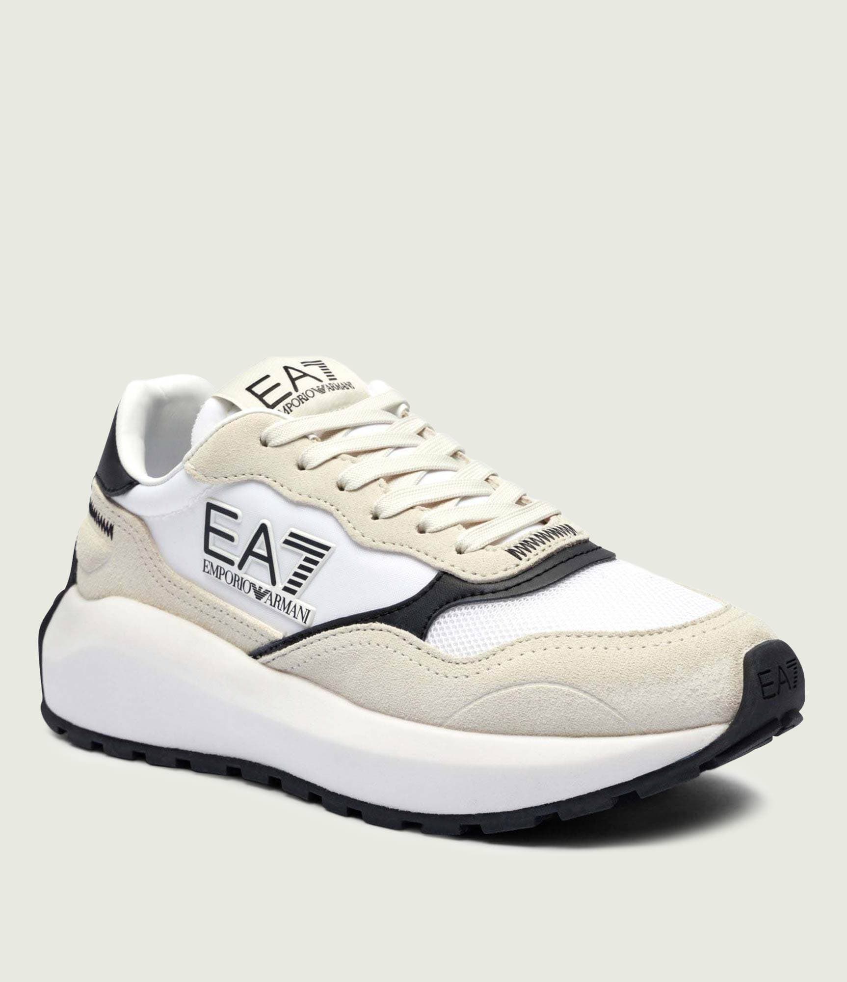 EA7 Sneakers | piele întoarsă