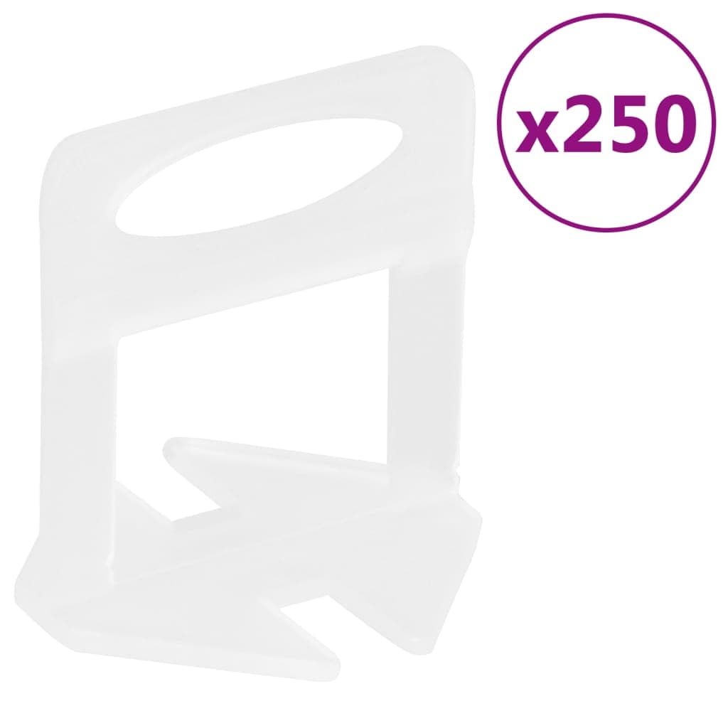 Gossi cleme de nivelare a placilor 250 buc 2 mm