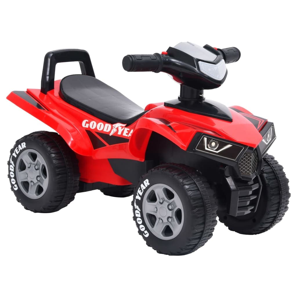 Gossi atv ride-on pentru copii good year, rosu