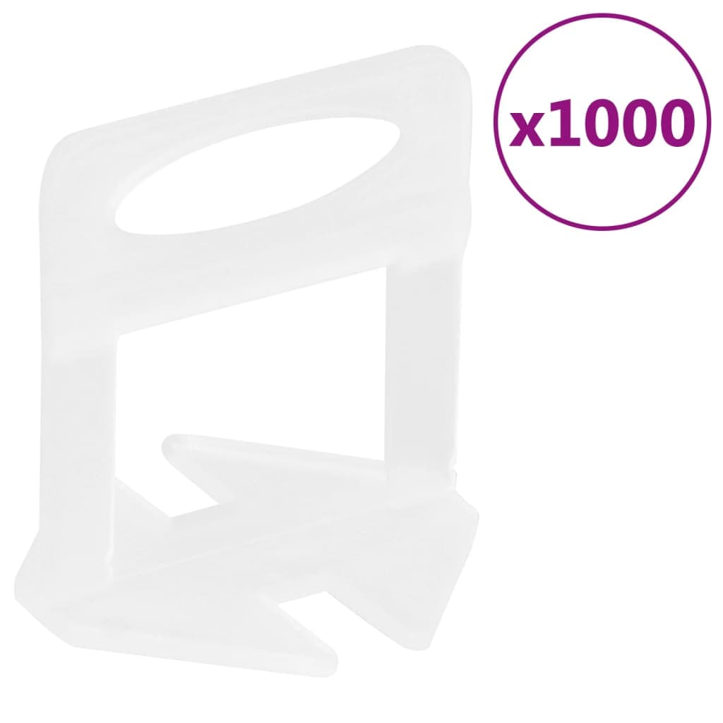 Gossi cleme de nivelare a placilor 1000 buc 1 mm
