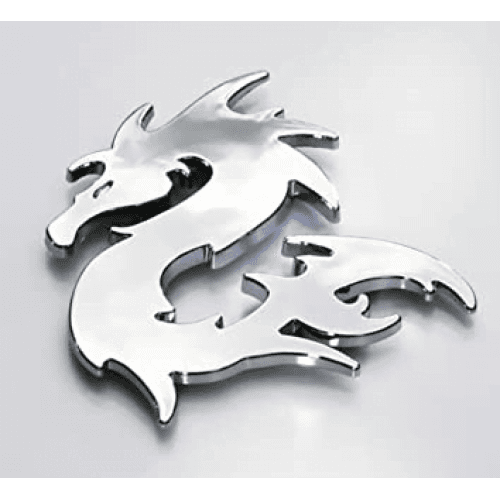 Ornament cromat DRAGON  06973DRG