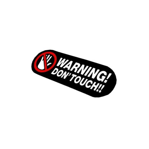 Abtibild  Warning  Cod:  XS-06
