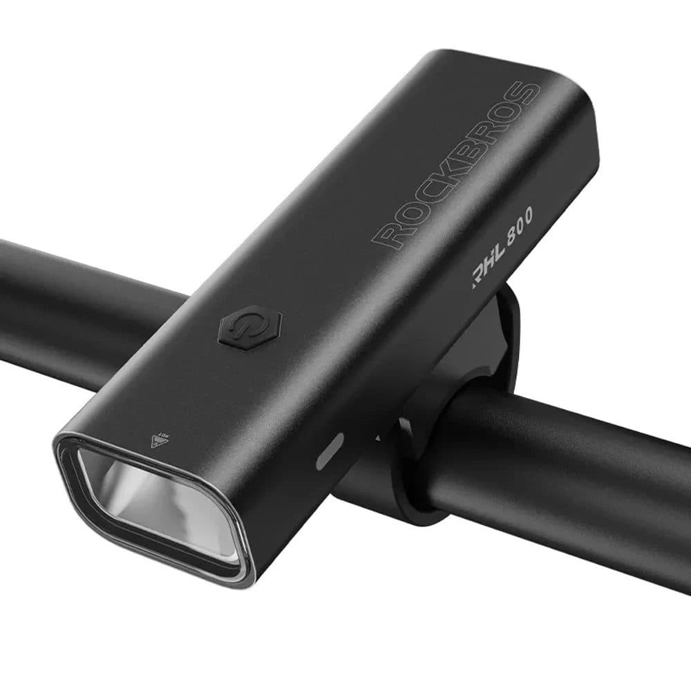 Rockbros Lumină frontală pentru biciclete 800 lm, negru