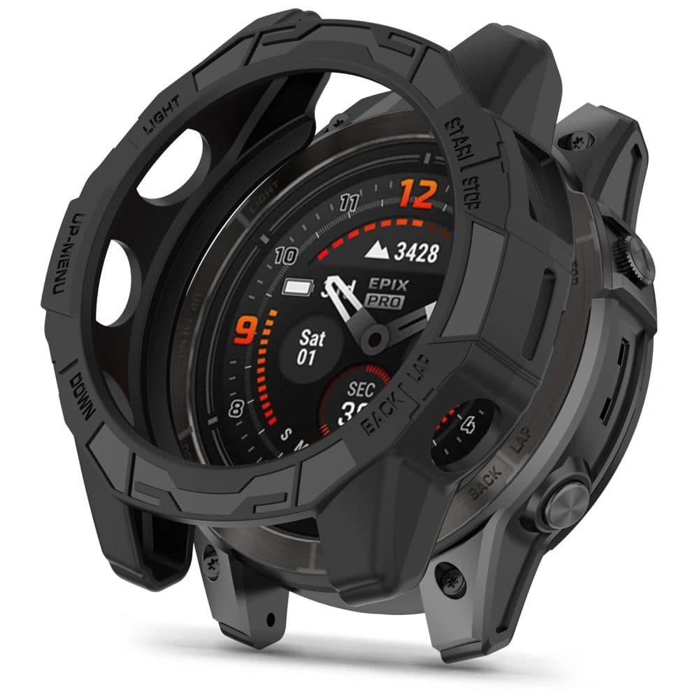 Tech-Protect Defense Air, Garmin Fenix 7 / 7 Pro, negru