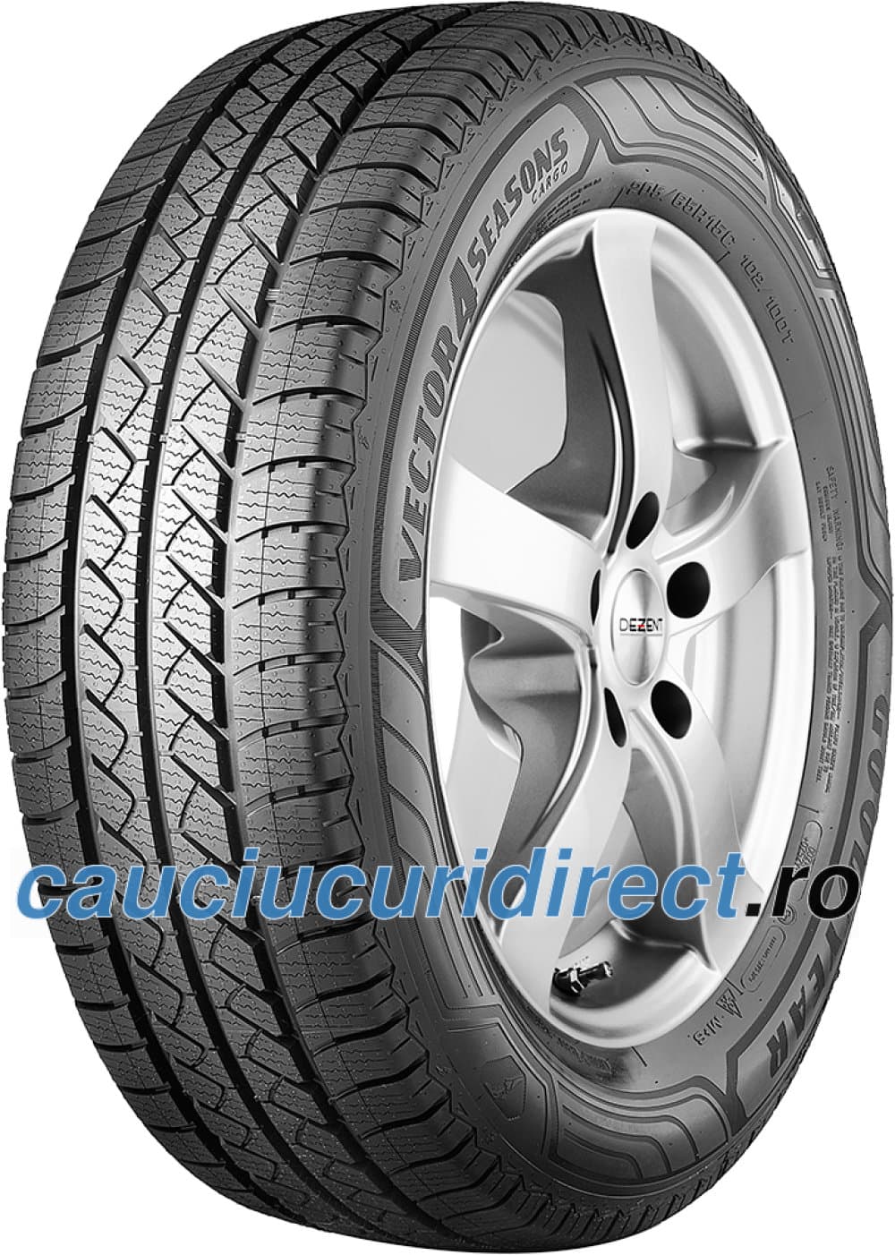 Goodyear Vector 4Seasons Cargo ( 225/75 R16C 121/120R 12PR EVR )