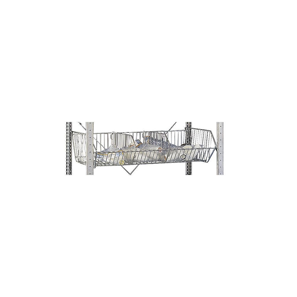 SCHULTE Coș din plasă de sârmă, pentru rafturi cu coșuri din plasă de sârmă, lăț. x ad. 1000 x 500 mm