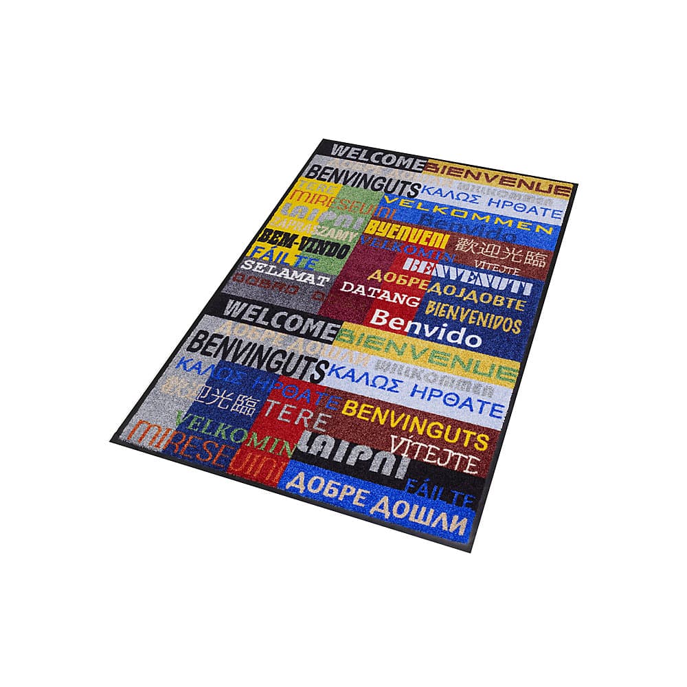 NOTRAX Covoraș design pentru reținerea impurităților, design New Welcome, lung. x lăț. 1800 x 1200 mm