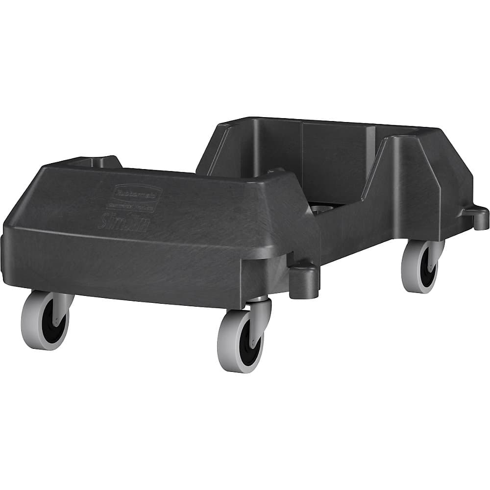 Rubbermaid Mecanism de rulare pentru recipiente SLIM JIM®, plastic, posibilitate de îmbinare, lung. x lăț. x î. 606 x 374 x 212 mm