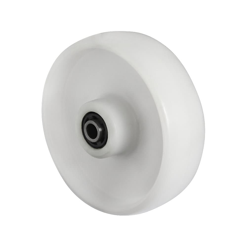 eurokraft basic Roată din poliamidă, albă, rulment cu role, minimum 2 buc., Ø roții x lățime 80 x 34 mm