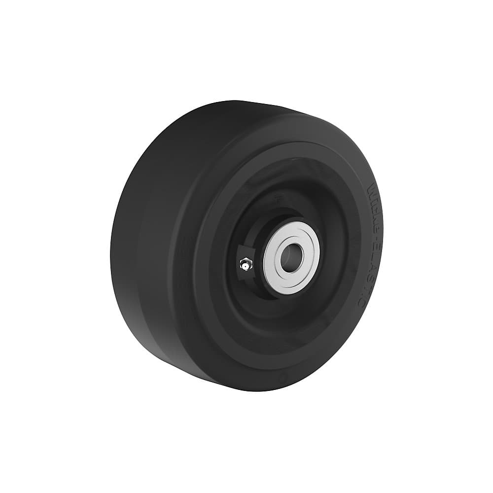 Wicke Roată din cauciuc plin elastic, rulment cu bile, Ø roții x lățime 160 x 50 mm