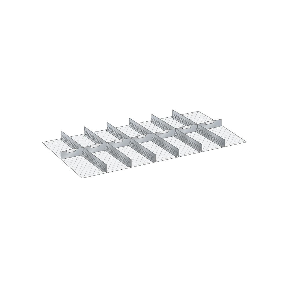 LISTA Perete despărțitor, pentru dimensiuni dulap 1431 x 725 mm, pentru înălțime sertar 75 mm