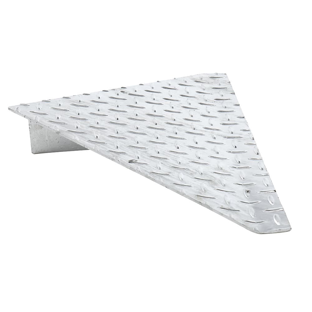 eurokraft pro Colț de urcare pentru vană plată joasă din oțel, lăț. x ad. 500 x 500 mm, sarcină max. pe roată 500 kg