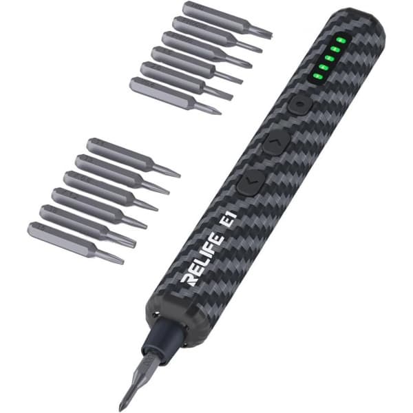 Surubelnita Electrica Relife E1 Carbon, Neagra