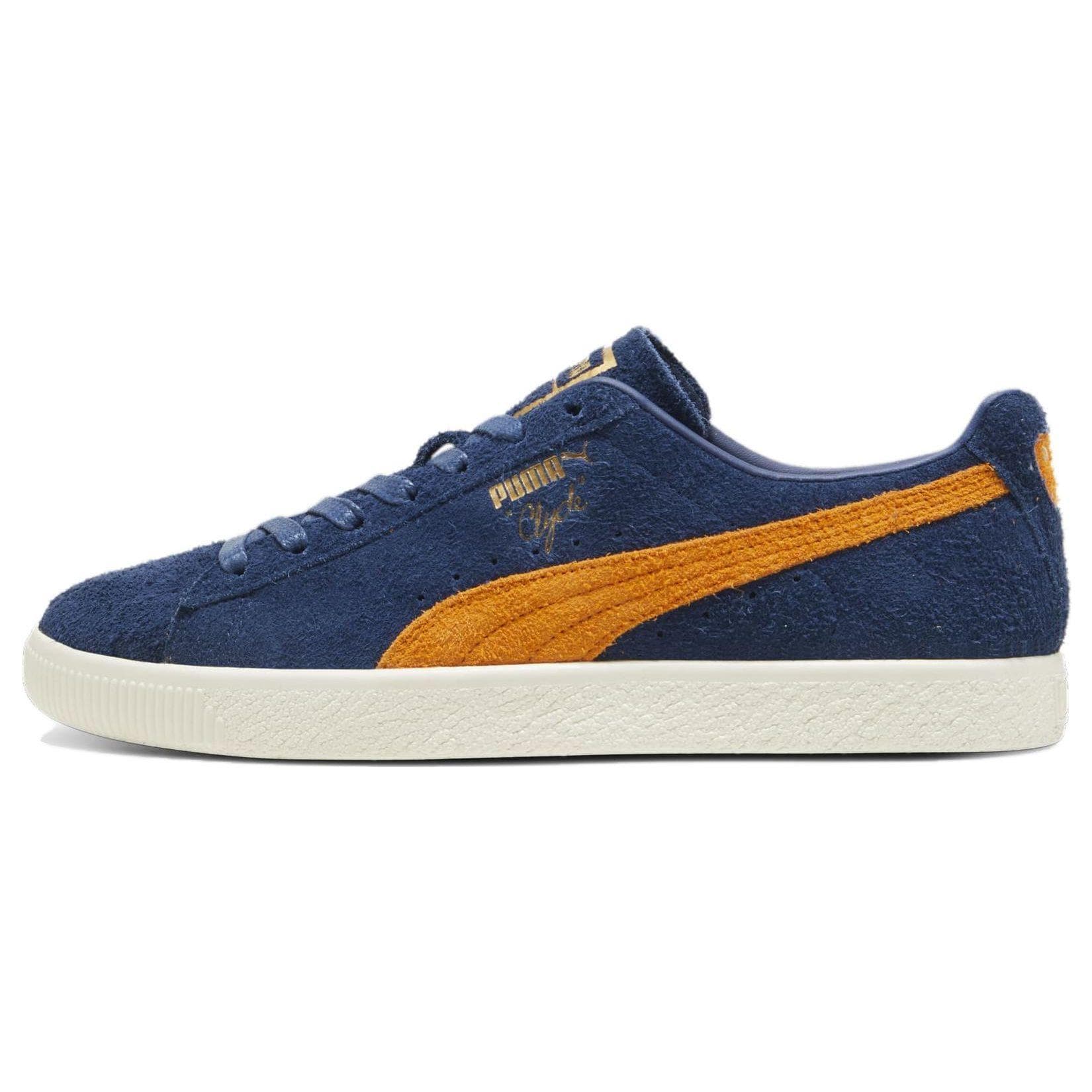 Pantofi sport unisex Puma Clyde OG 75Y Persian Blue Orange Brick 393326-01 cm