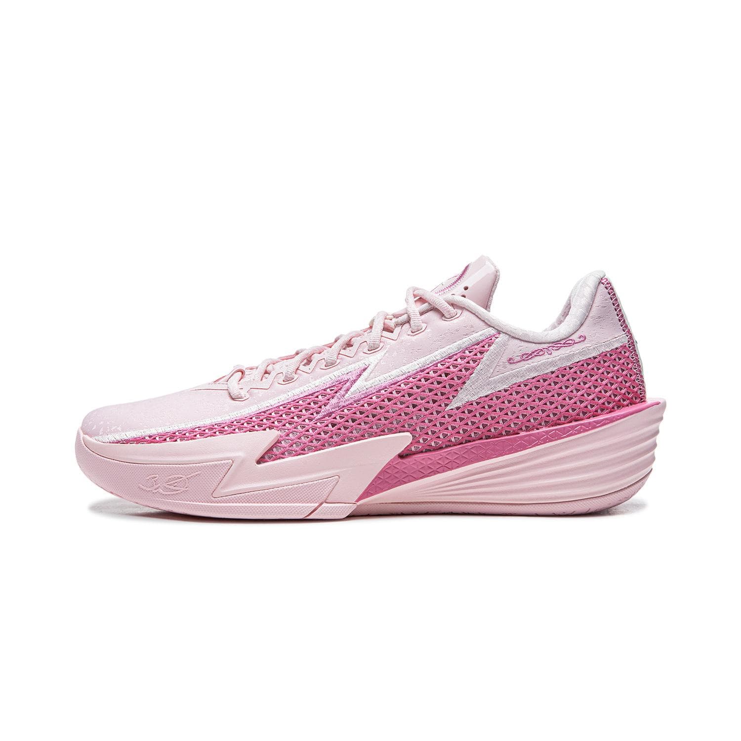 Li Ning Wade Lightning 2 Amortizare Rezistent la Alunecare Rezistent la Abraziune Respirabil Rebound Grip Pantofi de Baschet cu Guler Jos ABPV013-4 cm