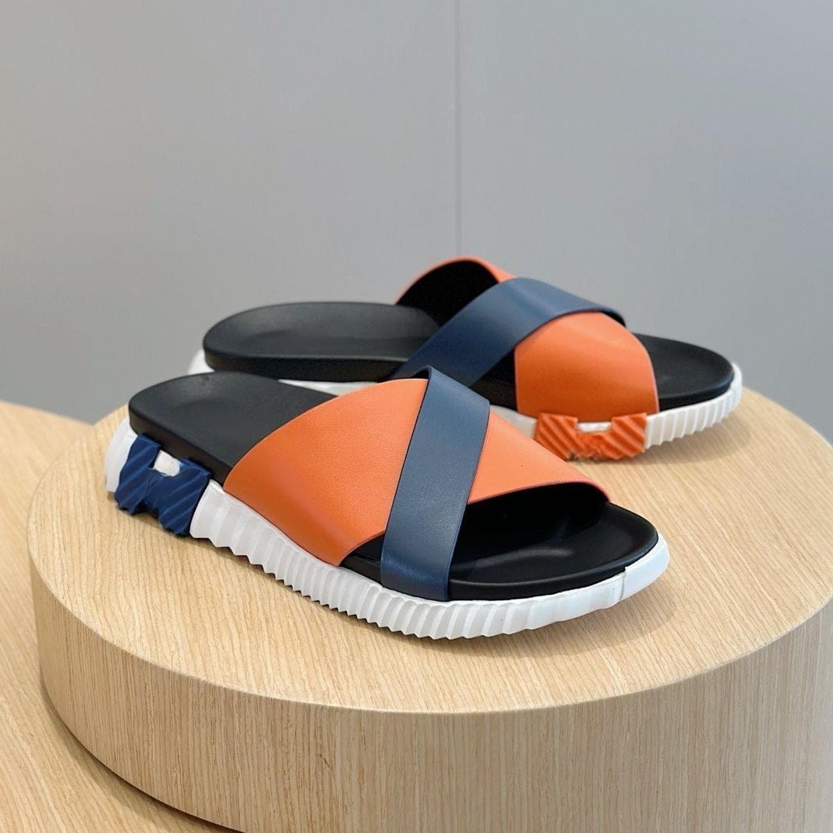 Papuci Stil Nou Sandale Trendy de Vară Papuci cu Talpă Groasă Antiderapant Îmbrăcăminte Casual Afară și pe Plajă Modă cm
