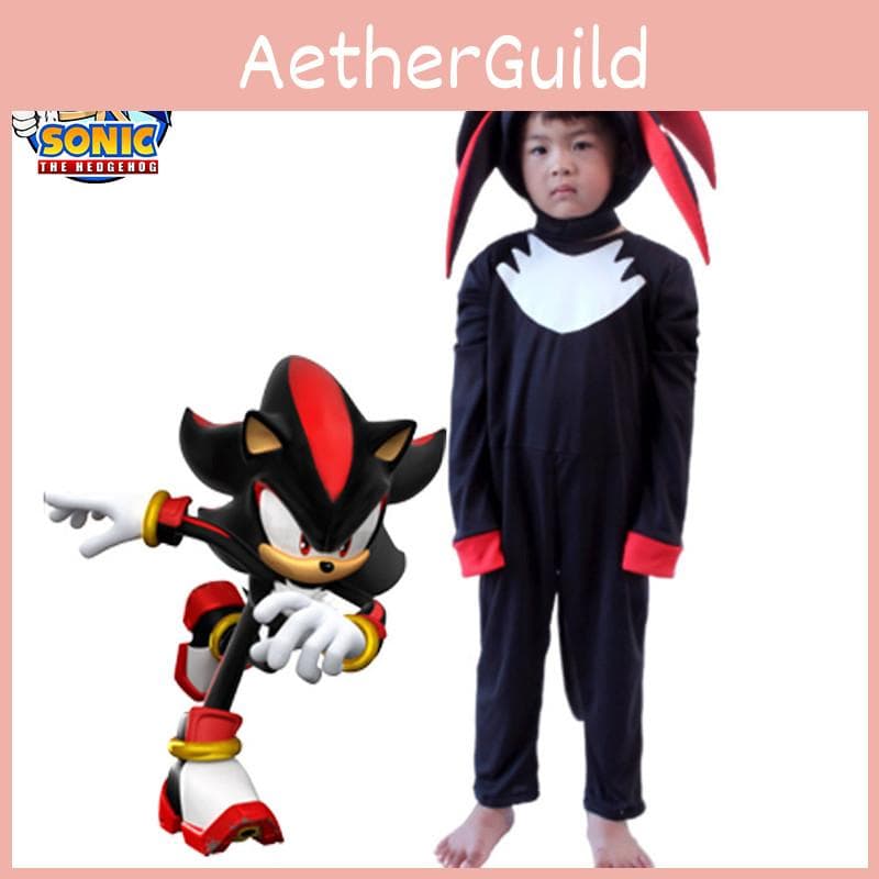 Salopetă Cosplay Sonic Costum de Halloween Pentru Copii cu Material Respirabil cm
