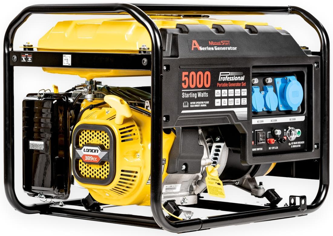Loncin Lc5000-As Generator Puternic 3X230V Avr 5Kw - Ewimax