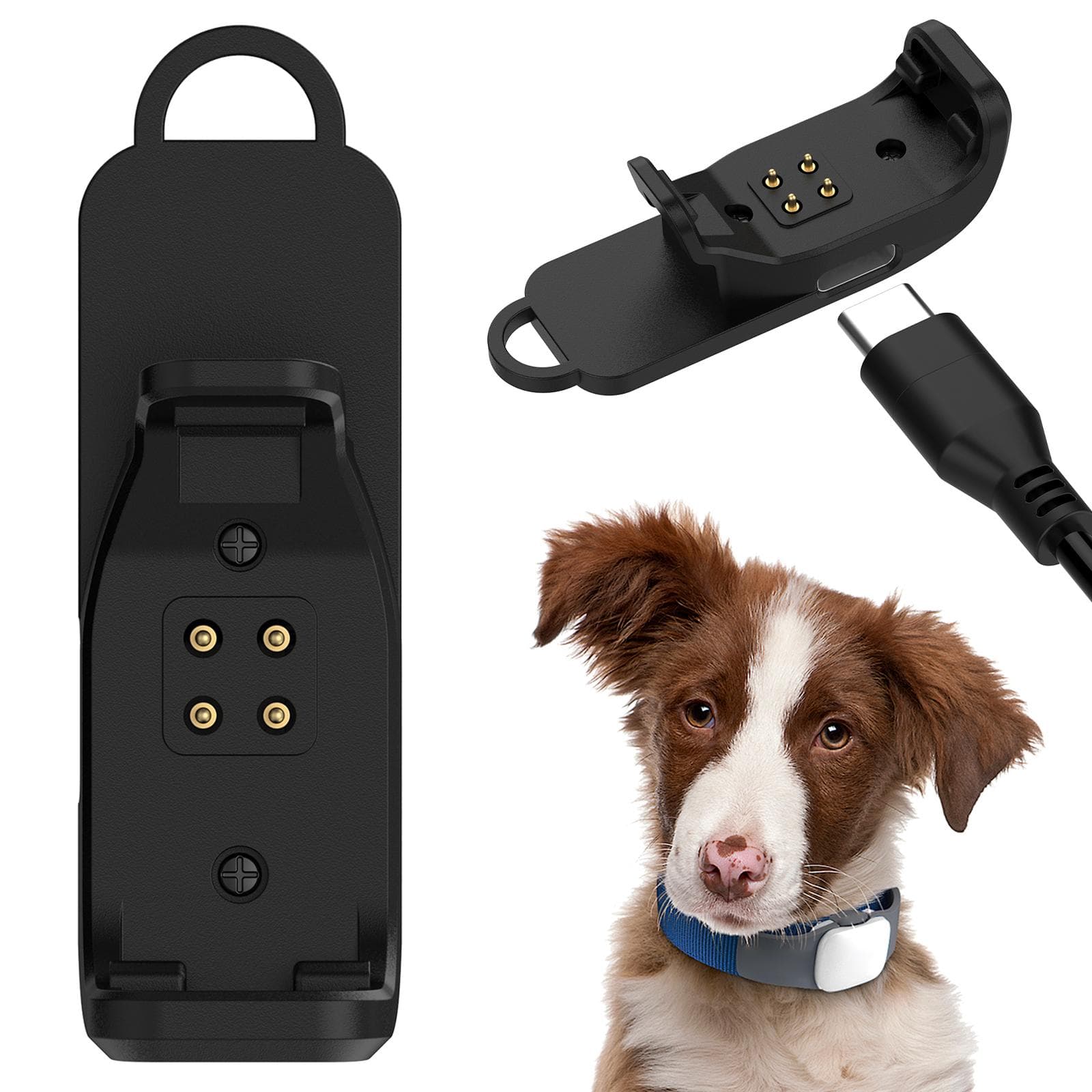 Adaptor Încărcător Zgardă Câine Înlocuire Adaptor Încărcare Zgardă Animale de Companie pentru Câine de Antrenament Garmin T20 TT25