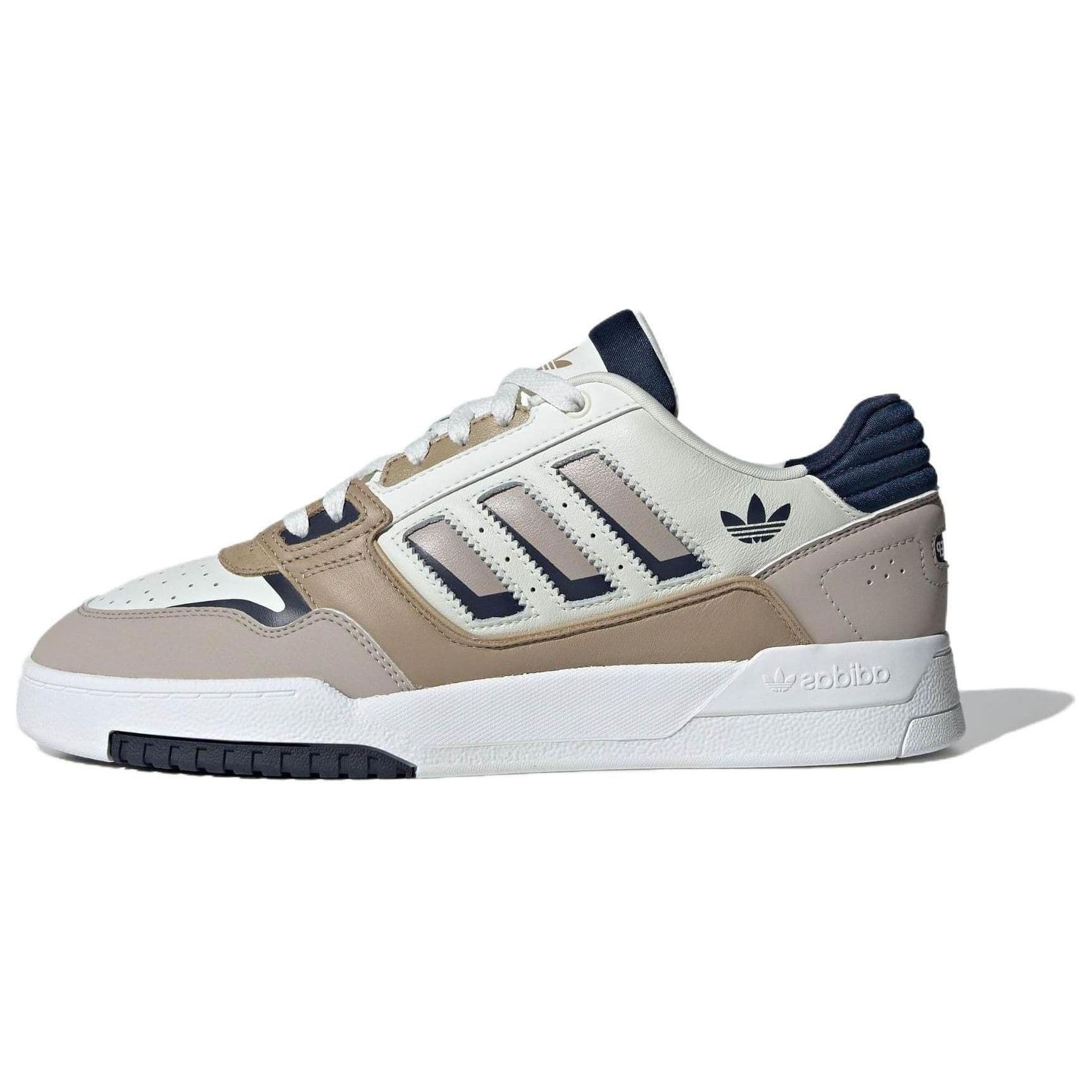 Adidas Originals Drop Step 2.0 Low Pantofi de Skate Low-Top Fashion Casual Durabili Respirabili Adidași Unisex Alb Maro IG4334 cm