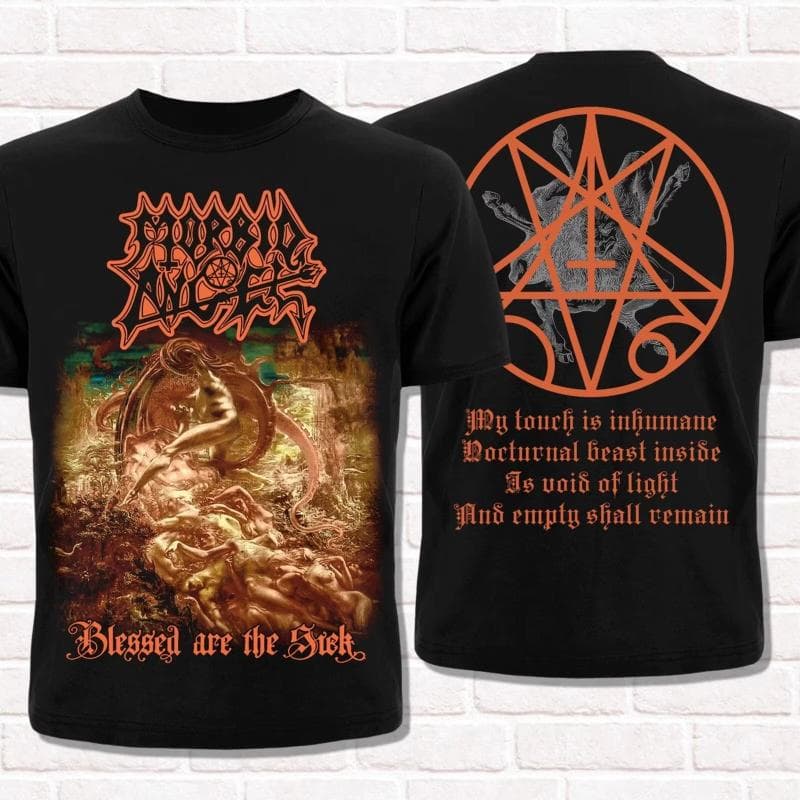 Tricou Morbid Angel Blessed Are The Sick 1991 Florida Death Metal Vară Bumbac Bărbați Femei Top Tricou Streetwear Casual Trend Y2k cm