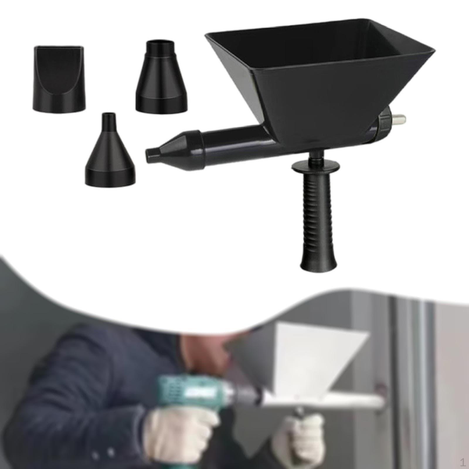 Electric Mortar Grout Caulking Sprayer Cement Machine Labor Saving with Replacable Nozzles